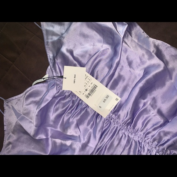 ZARA BRAND NEW 100% SILK top - Picture 2 of 4
